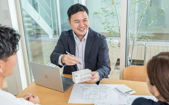 お客様のご要望を詳しくヒヤリング、ご提案